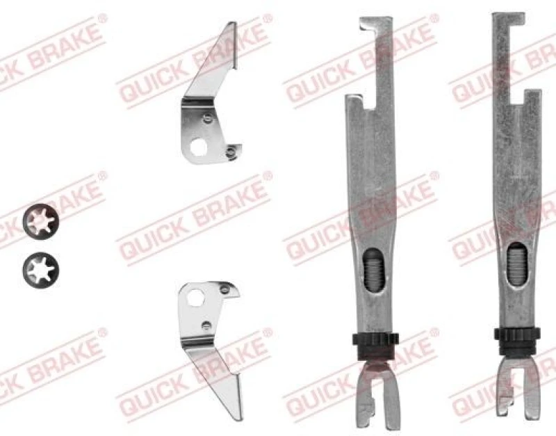 Image of QUICK BRAKE Brake shoe adjuster QUICK BRAKE 102 53 001