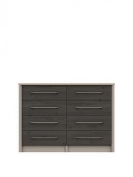 Image of Smyth Ready Assembled 4 + 4 Drawer Chest