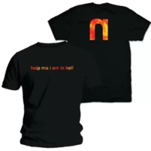 Image of Nine Inch Nails Help Me Mens Black T Shirt: Large