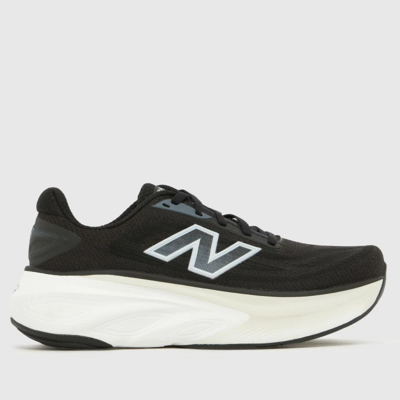 Image of New Balance Fresh Foam More V6 Trainers in Black & White Black & White UK 5 (EU 37½)