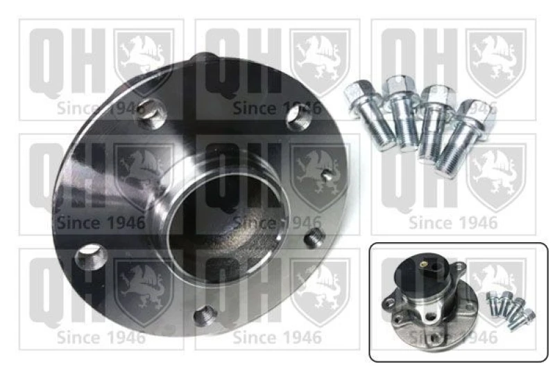 Image of QUINTON HAZELL Wheel bearing kit QUINTON HAZELL QWB1485