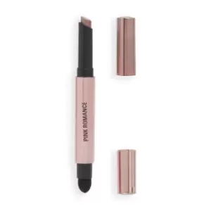 image of Makeup Revolution Lustre Wand Eyeshadow Stick Pink Romance