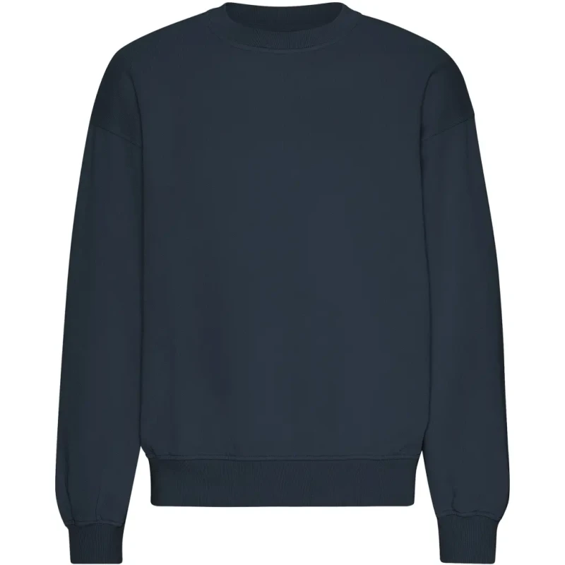 Image of Colorful Standard Oversized crewneck sweatshirt Colorful Standard Organic Marine Blue Bleu Unisex L