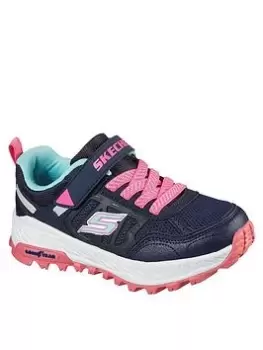 Image of Skechers Fuse Tread Setter Trainers - Navy, Size 10.5 Younger