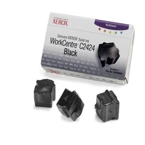 Image of Original Xerox 108R00663 Genuine Solid Ink (3 x Black)