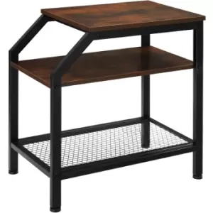 Image of Tectake - Bedside table Plymouth - bedside table, side table, table - industrial dark - industrial dark
