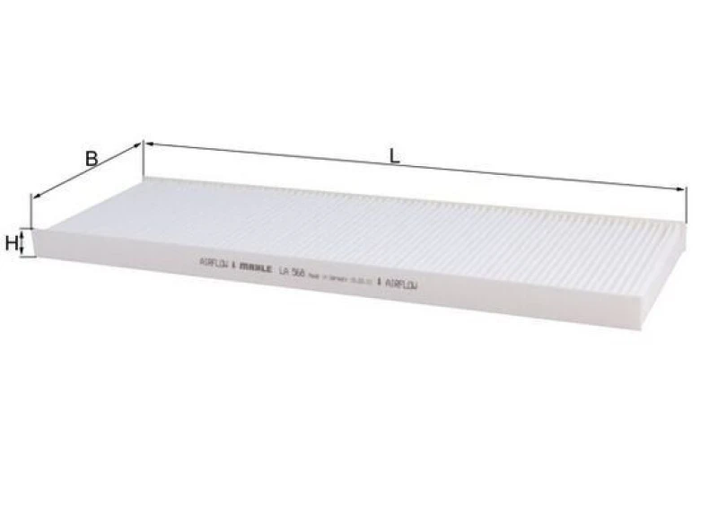 Image of Pollen filter MAHLE LA 568