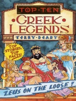 Image of Top Ten Greek Legends by Terry Deary Paperback