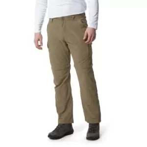 Image of Craghoppers Mens Nosi Life Convertable Zip Off Trousers 30R - Waist 30' (76cm), Inside Leg 31