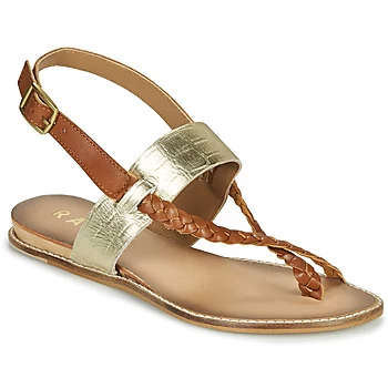 image of Ravel LUNA womens Sandals in Gold,4,5,6,7