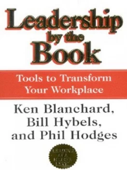 Image of Leadership by the Book by Kenneth Blanchard Book