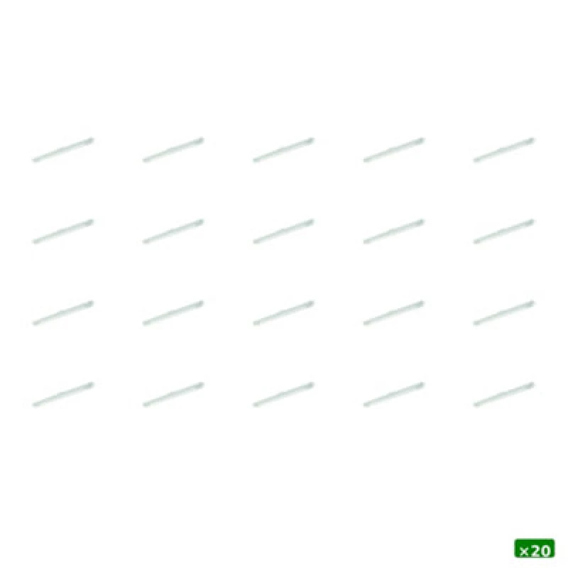 Image of Sylvania Sylbatten 2ft Single LED Batten Light 8W 920 Lumens Ip20 Ceiling Fitting - Pack Of 20
