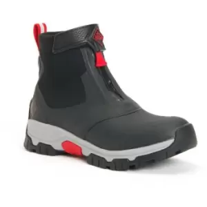 Image of Muck Boots Mens Apex Wellington Boots (14 UK) (Grey/Red) - Grey/Red