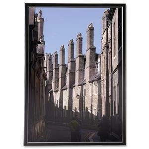 Image of Photo Frame A3 Wall Mounted with Styrene Front Silver 840742
