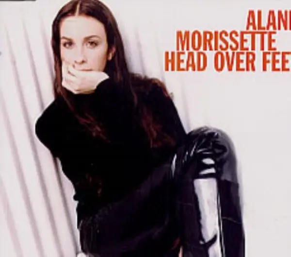 Image of Alanis Morissette Head Over Feet 1996 German CD single 9362437192