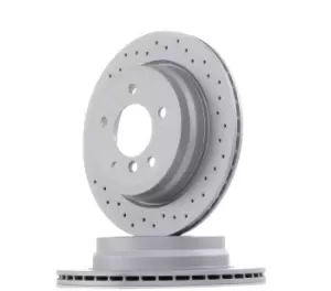 Image of ZIMMERMANN Brake disc BMW 150.3437.52 34216764653,34216855008,34216864901 Brake rotor,Brake discs,Brake rotors