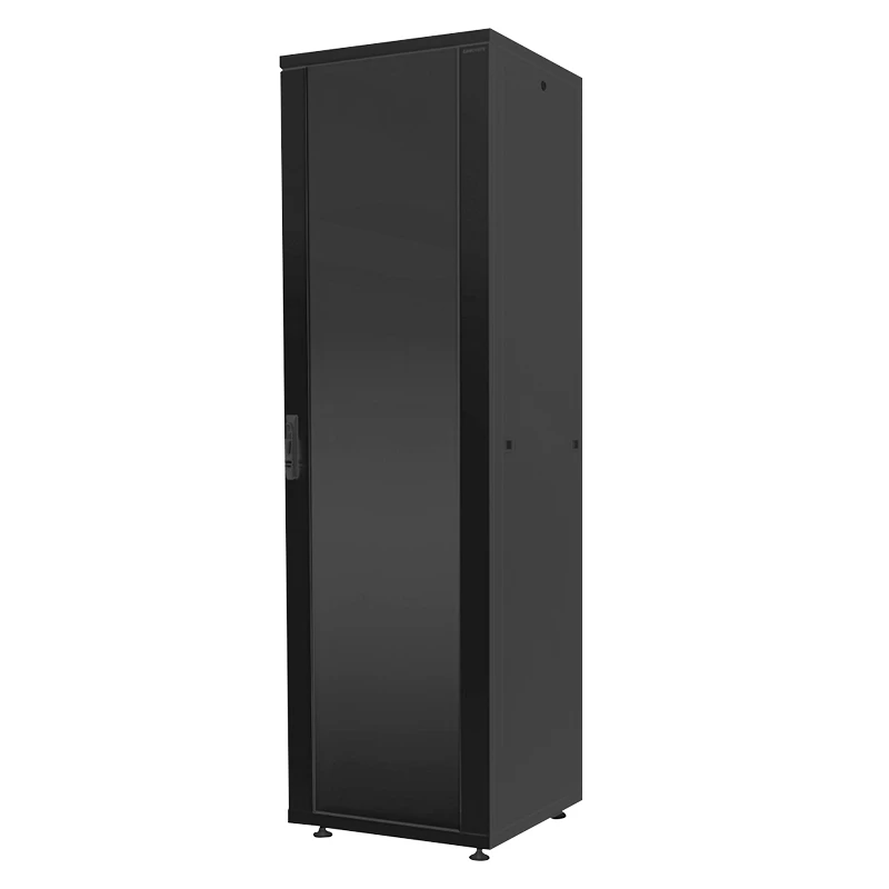 Image of LogiLink D32E88B rack cabinet 32U Freestanding rack Black