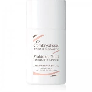 Image of Embryolisse Artist Secret Light Hydrating Fluid SPF 20 01 Ivory Beige