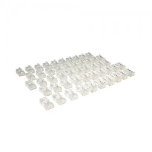 Image of Tripp Lite Cat5e RJ45 Modular In Line Connectors for Stranded Cat5e Ca