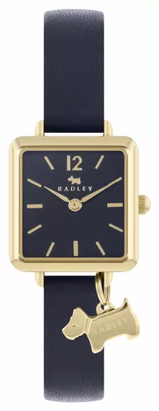 image of Radley RY21370 Womens Square Case Blue Strap Watch