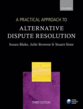 Image of A Practical Approach to Alternative Dispute Resolution by Susan Blake Paperback