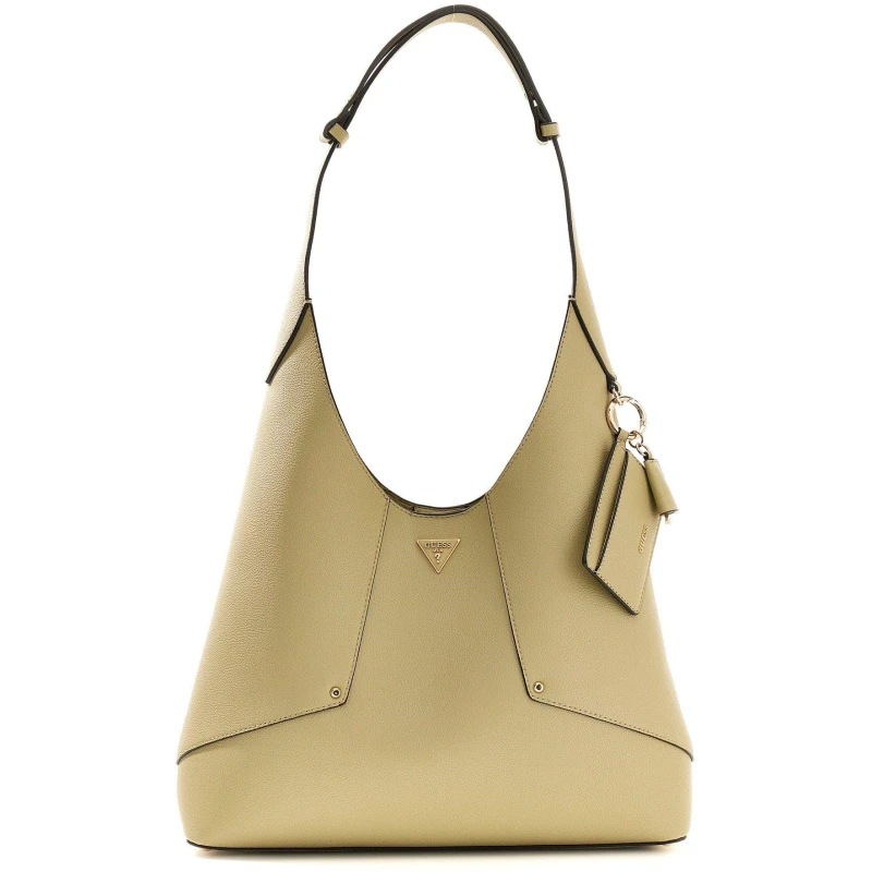 Image of Guess Guess Darcey Hobo Ld62 Stone female One Size
