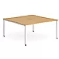 Image of dynamic Computer Desk Evolve Plus B2P12BCHW Beech 1200 mm x 1600 mm x 730 mm