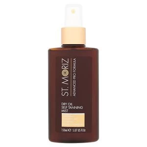 image of St Moriz Dry Oil Self Tanning Mist 150ml