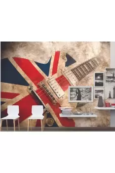 Rock Guitar Wall Mural