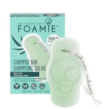 image of FOAMIE Shampoo Bar - Aloe Vera for Dry Hair