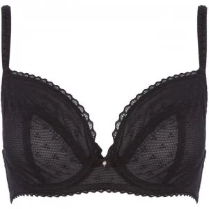 image of Chantelle Courcelles plunge bra - Black