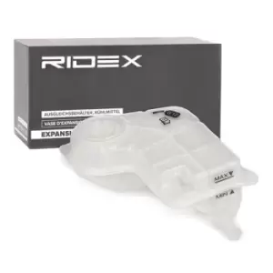 Image of RIDEX Expansion Tank VW,AUDI,SEAT 397E0037 8E0121403,8E0121403 Coolant Expansion Tank,Coolant Reservoir,Coolant Tank,Expansion Tank, coolant