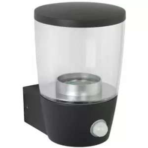 Image of Loops - IP44 Outdoor Wall Light Modern Cool White Round LED pir Tea Light Design Lamp