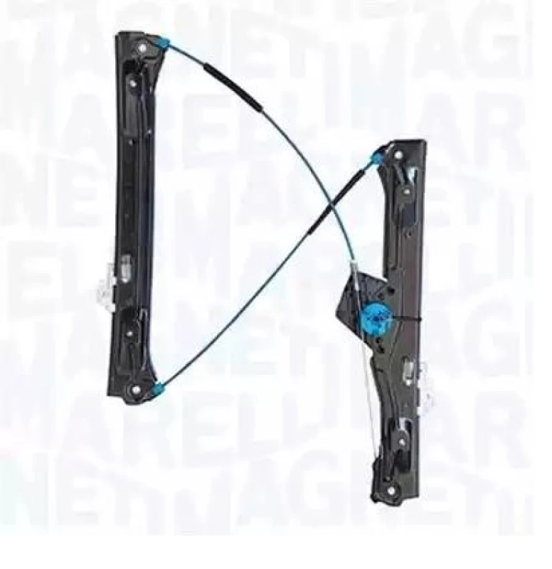 Image of VAN WEZEL 0670266 Window regulator Right Front, Operating Mode: Electric, without electric motor Window Winder (1561)