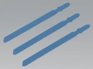 Image of Sealey SJS700B12 Jigsaw Blade 12tpi for Metal Pack of 3