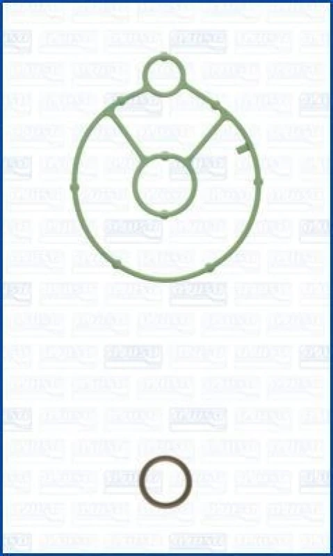 Image of AJUSA Oil filter housing gasket AJUSA 77012100