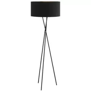 Image of Netlighting Fondachelli Tripod Floor Lamp Black