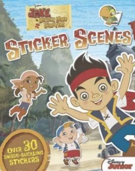 Image of Disney Junior Jake and the Never Land Pirates Sticker Scenes Paperback
