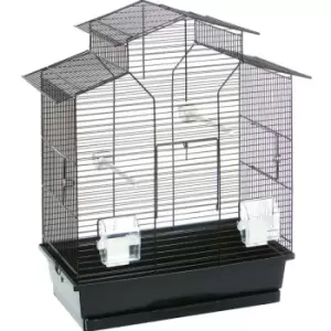 image of Flamingo - Bird Cage Numfor Black 52x30x61cm Black