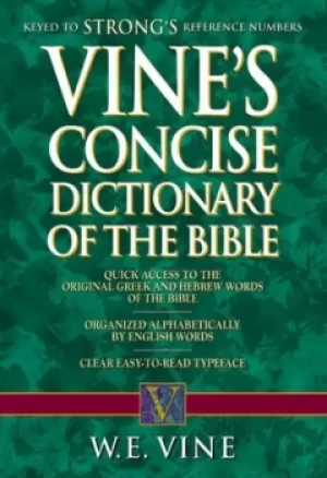 Image of Vines Concise Dictionary of Old and New Testament Words by W. E. Vine