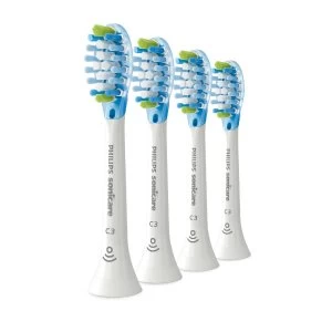 Philips Sonicare Premium Plaque Defence St &ard HX9044/17 Replacement Heads White Toothbrush 4Pcs