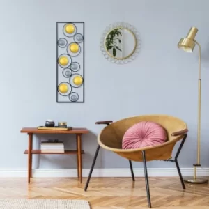 Image of Metal Art Life Multicolor Decorative Metal Wall Accessory