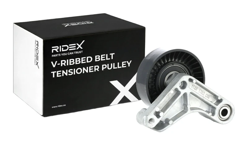 Image of RIDEX 310T0014 Tensioner Pulley Tensioner Pulley,v-ribbed belt (310)