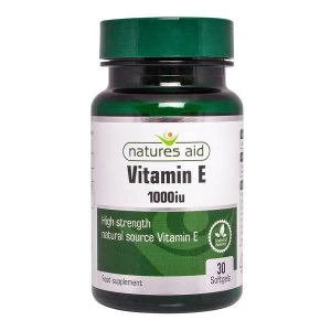 Image of Natures Aid Vitamin E 1000iu Natural Form