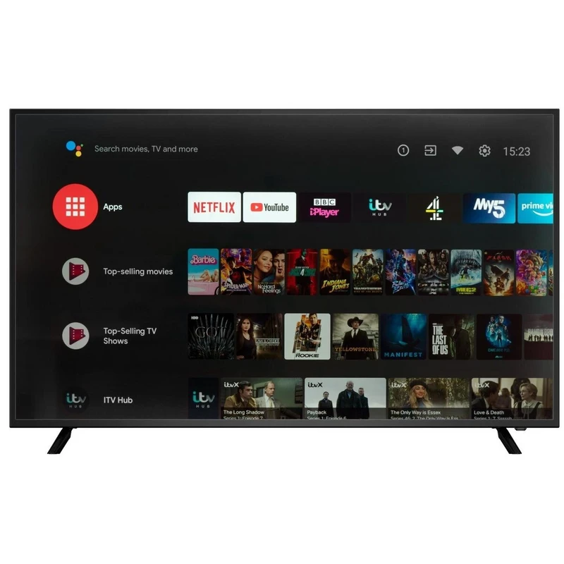 Image of electriQ 55" eiq-M455DVA Smart 4K Ultra HD Android TV