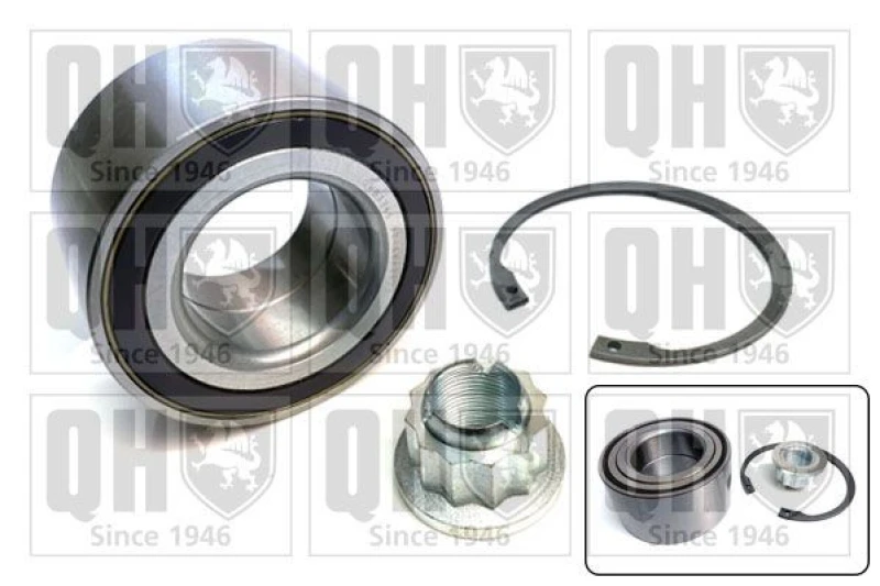 Image of QUINTON HAZELL Wheel bearing kit QUINTON HAZELL QWB1366