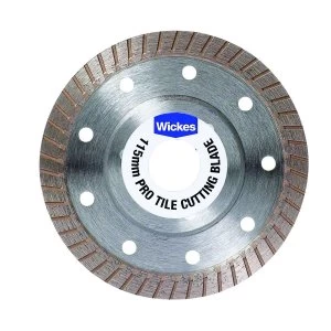 image of Wickes Pro Granite and Tile Cutting Blade - 115mm