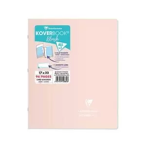 Image of Clairefontaine Koverbook Blush Notebook 17x22 Pack of 10 951881C