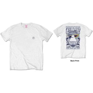 Image of Pink Floyd - Carnegie Hall Mens Large T-Shirt - White