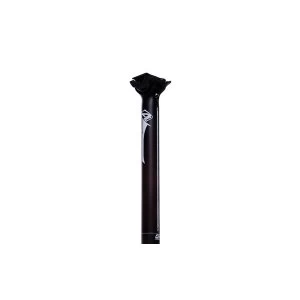 Image of Forza Cirrus Seatpost Black 0mm Offset 31.6 x 350mm